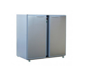 ARRIERE-BARS 2 LARGES PORTES | INOX CLASSIC